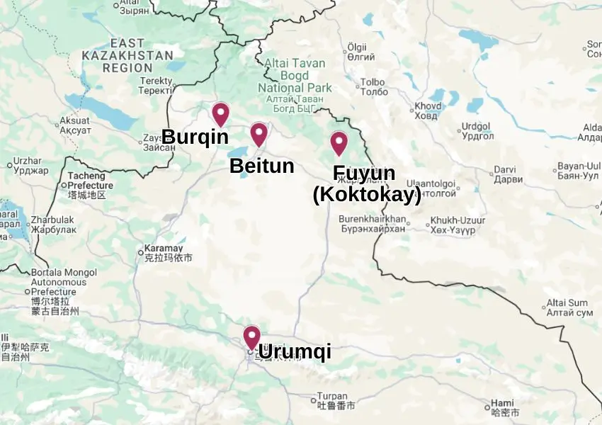 Route map